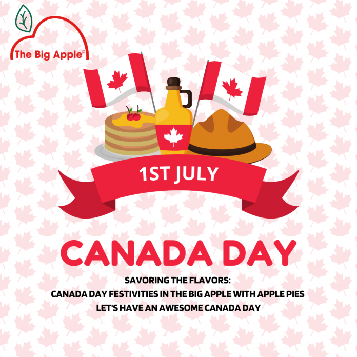 Happy Canada Day - Celebrate it with our irresistible apple pies!