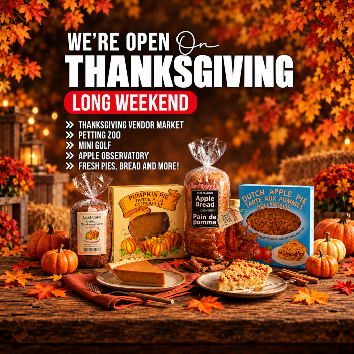 Thanksgiving Weekend Bakery Market